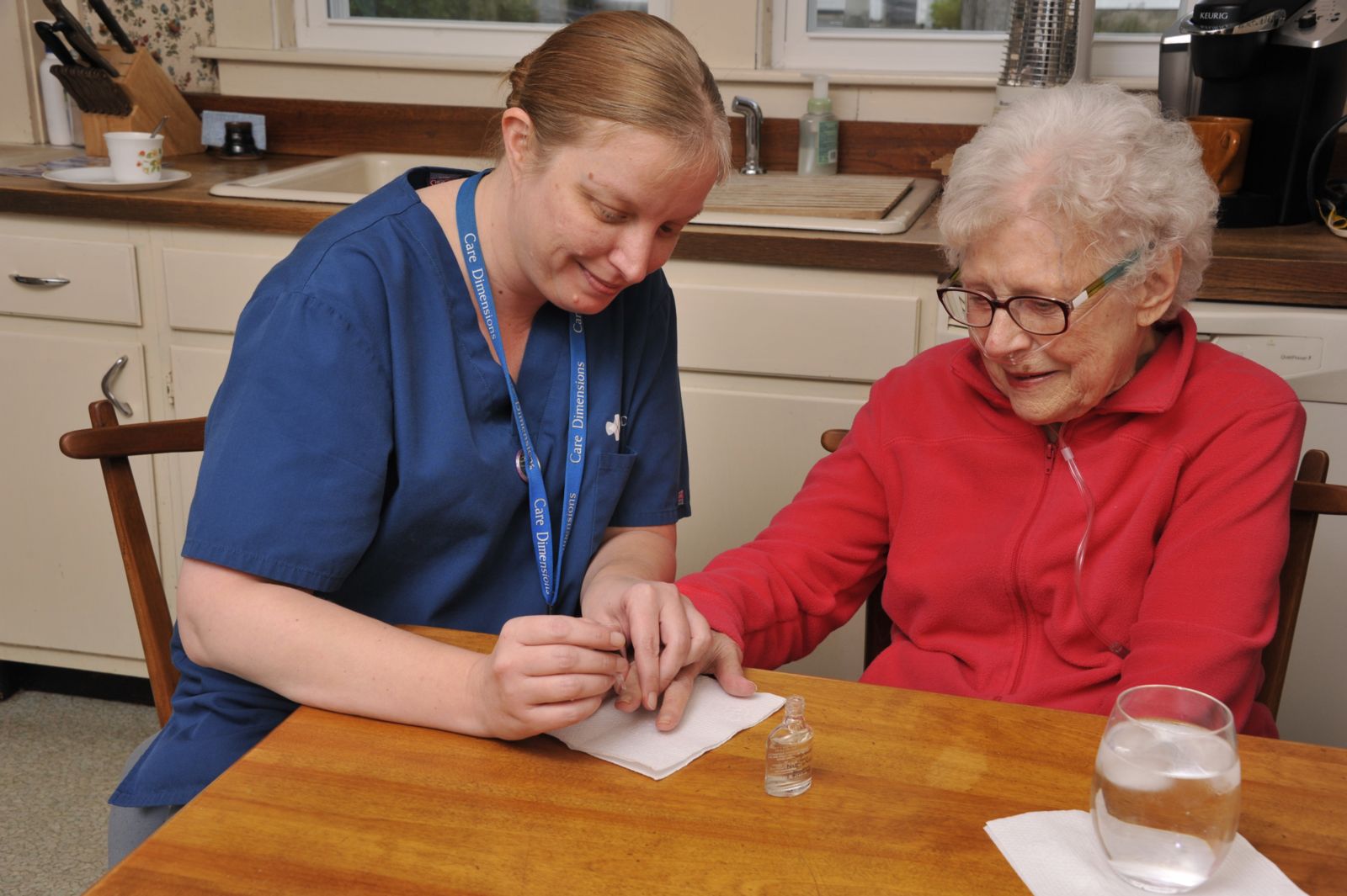Being a Hospice Aide: What it Takes. What It Gives