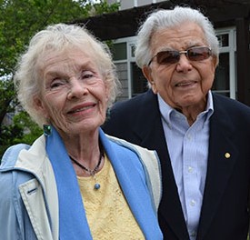 Barbara and the Rev. Merle "Skip" Pimentel