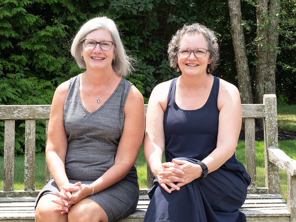 This will be the 21st Walk for Hospice for sisters Tina Morris & Lisa Dana and their team "Geez Louise," formed in memory of their mother.