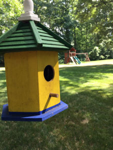 birdhouse constructed at Care Dimensions grief camp