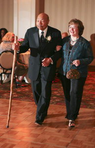 Karen Wakefield and partner Chuck Jones Care Dimensions hospice